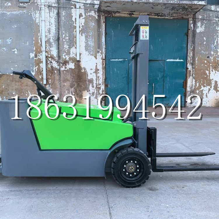 大悟县小型电动叉车1吨2吨步行站驾式电瓶堆高充电装卸车液压升降车铲车